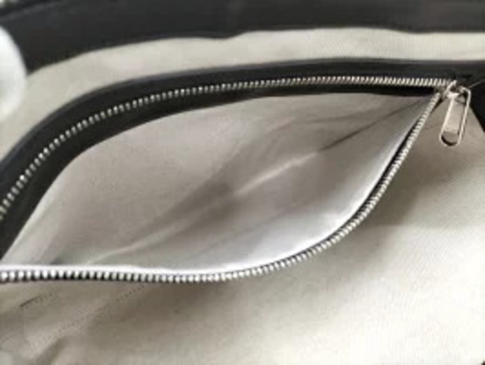 Gucci Bag GG Black Leather Jumbo Embossed - Picture 8 of 9